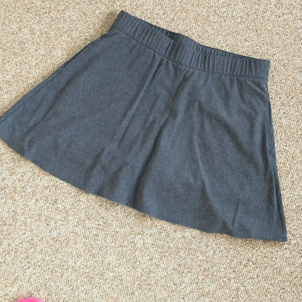 Talbots Active Circle Skirt Skort With Pockets Large